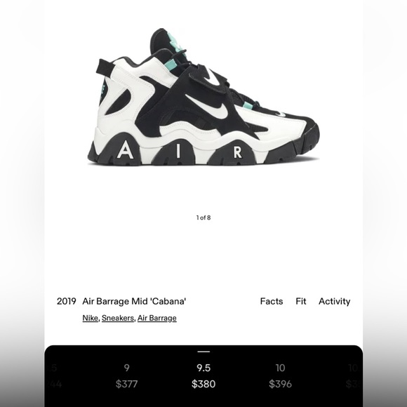 Nike air barrage mid - Picture 1 of 5
